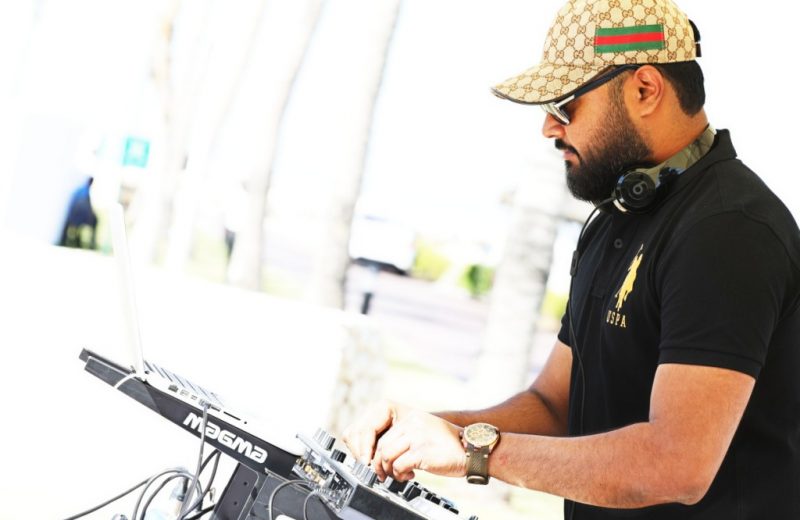 Playing DJ For Sheikh Zayed Bin Al Maktoum